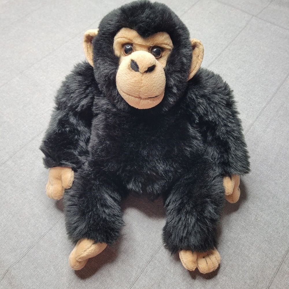 Vintage Kids Preferred Chimpanzee Plush Toy NEW No Tags 2004